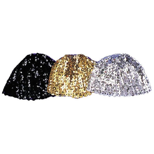 sequin cloche hat
