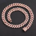 thumbnail image 2 of AIXZETHY Cuban Link Chain Mens Iced Out Miami Cuban Necklace Gold/Silver/Rose Gold Bling Diamond Hip Hop Jewelry for Women, 2 of 5