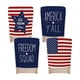 thumbnail image 2 of YiJuHui Independence Day Chair Covers Set of 4, Patriotic Memorial Day 4th of July Decorations for Home Kitchen Dining Party, Reusable Polyester Holiday Chair Back Covers, Flag Theme Party Supplies, 2 of 6