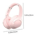 thumbnail image 4 of RFUGUG Wireless Over-Ear Headphones with Bluetooth 5.3 - High-Definition Noise Cancelling for Crystal Clear Calls, Foldable & Adjustable Design Ensuring Comfortable All-Day Wear, 4 of 9