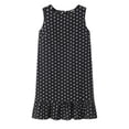 thumbnail image 2 of Vestido de mujer Vestido sin mangas con lunares Vestido sin mangas con volantes sueltos, Negro, 3L AweSitey AP002113-42, 2 of 3