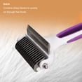thumbnail image 3 of Pet Deshedding Brush Dog Shedding Brush 2 In 1 Deshedding Tool And Dematting Undercoat Rake Comb Removing Knots Pet Brush For Cats Dogs, 3 of 8