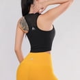 thumbnail image 4 of Ropa deportiva corriente respirable a prueba de golpes del chaleco de las mujeres de la chaqueta de la aptitud de la parte posterior del chaleco de la yoga, 4 of 5