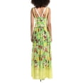 thumbnail image 2 of 3.1 Phillip Lim womens  Flowerworks Chiffon Degrade Ruched Silk-Blend Gown, 0, 2 of 3