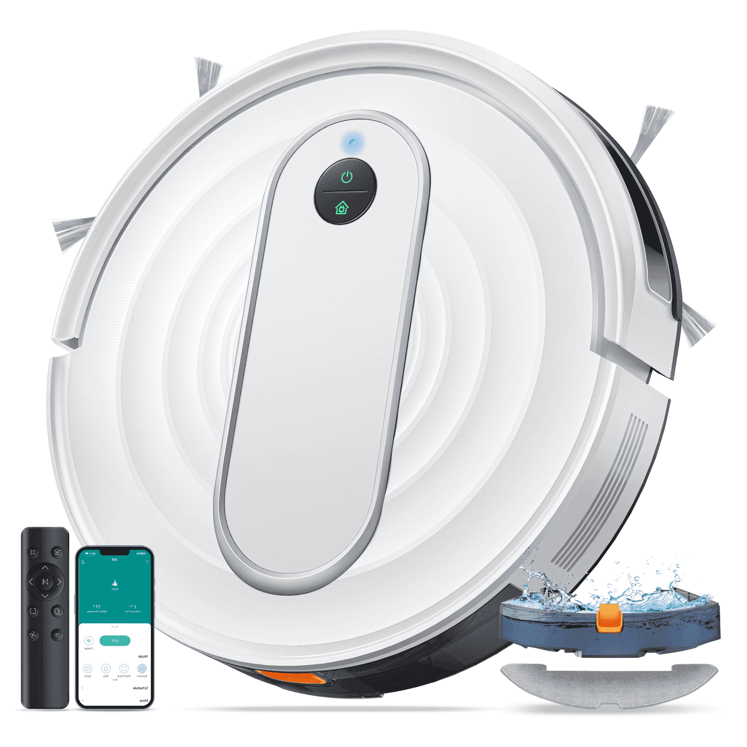ECOVACS DEEBOT N8+ Home Mapping Clean Robotic Vacuum Cleaner ECOVACS DEEBOT N8+ Home Mapping Clean Robotic Vacuum Cleaner