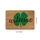 thumbnail image 3 of CaiYueKe St. Patrick's Day Door Mat Non Slip - Washable Super Absorbent Indoor Outdoor Welcome Rug with Rubber Backing, Bathroom Kitchen Floor Mats Festive Shamrock Decorations, 3 of 9