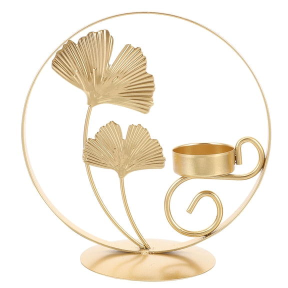 LOLIPPYY Dining Table Centerpiece Iron Decoration Golden Vintage Style Home Decor 1Pack