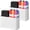 White,2 Pack, variant on Magnetic Dry Erase Marker Holder, Pen and Eraser Holder for Locker Accessories, Pen Cup Organizer, Magnet Pencil Cup for Whiteboard (2 Pack,White)