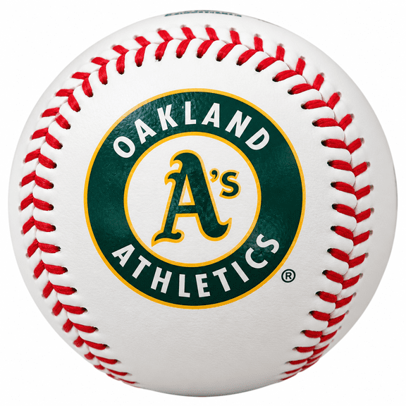 Collectible Nikco Sports Oakland Athletics 2006 ALCS Rawlings MLB Baseball 2-Piece Set