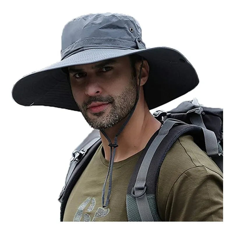 Hiking Waterproof Bucket Hat for Fishing Super Wide Brim Sun Hat-UPF50 Campin 