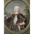 thumbnail image 2 of Jan Maurits Quinkhard 12x14 Gold Ornate Wood Frame and Double Matted Museum Art Print Titled - Portrait of Gustaaf Willem, Baron Van Imhoff, Governor-General of the Dutch East India Company, 2 of 4