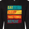 thumbnail image 4 of Inktastic Table Tennis Player Long Sleeve T-Shirt, 4 of 5