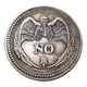 thumbnail image 3 of Vogacara Moneda de decisión de predicción gótica, monedas conmemorativas pequeñas, recuerdo de arte portátil ligero, moneda decorativa Juguetes, 3 of 6