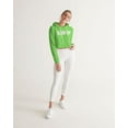 thumbnail image 6 of Glow up Gear Shirt Women's Cropped Hoodie, 6 of 8