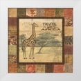 thumbnail image 3 of Charlene Audrey 26x26 White Modern Wood Framed Wall Art Titled - Safari I, 3 of 5