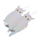 thumbnail image 4 of 2X Decoracion de Jardin Repulsivo Pajaro Buho Espantapajaros Reflector, 4 of 5