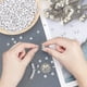 thumbnail image 2 of 1000 Pcs Acrylic Beads, Alphabet Beads,random Mixed Letters A To Z, Flat Round, White Color,74mm, 2 of 5