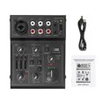 thumbnail image 1 of 5-Channel Compact o Mixer Sound Mixing Console USB o Interface 2-Band EQ Built-in Echoing Effect for DJ Recording Live Broadcast, 1 of 5