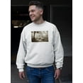 thumbnail image 2 of Pastell The Angel Of The Moon Lake Sweatshirt Mens -Charlotte Bird Designs, Male Casual Fit, 2 of 4