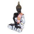 thumbnail image 2 of Estatua de Buda Zen del sudeste asiático Decoración Festival Celebración Artesanía de resina para el hogar (azul), 2 of 5