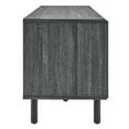 thumbnail image 3 of Modway Kurtis MDF Particleboard TV and Record Stand for TVs up to 65" - Charcoal, 3 of 10