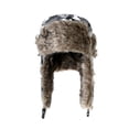 thumbnail image 2 of WITHMOONS Winter Military Trapper Warm Ear Flap Cap Ushanka Hat YZT0094 (Ivory), 2 of 5