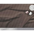thumbnail image 3 of Soimoi Brown Poly Georgette Fabric Lace Border Abstract Printed Craft Fabric by the Yard 42 Inch Wide, 3 of 5