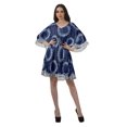 thumbnail image 2 of Moomaya Sorties de Plage Imprimées Femmes Grande Taille Robes d'Été pour Femmes Robe Courte, 2 of 6
