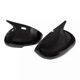 thumbnail image 2 of 1Pair Car OX Horn Rear View Mirror Housing Trim Cover for 2011-2016 Glossy Black Side Door Mirror Shell Caps, 2 of 5