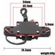 thumbnail image 5 of Vogacara Cabrestante RCGOFOLLOW de aleación de aluminio para cabrestante teledirigido 1/10, cabrestante Axial SCX10 90046 D90 TRX4 TF2 CC01 Kits de construcción modelo TYPE2, 5 of 6