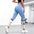 thumbnail image 2 of Akiihool Yoga Pants Women Plus Size Women’s Jogger Pants High Waisted Sweatpants with Pockets Tapered Casual Pants Loose Track Cuff Leggings (Sky Blue,S), 2 of 7