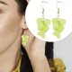thumbnail image 1 of Pendientes de uva Pendientes colgantes Pendientes de gota Pendientes colgantes Joyería divertida Pendientes de fruta para vacaciones uso diario, 1 of 8