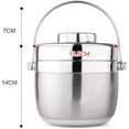 thumbnail image 3 of Lunch Boxes Insulated Lunch Box Stainless Steel Vacuum Bento Food Carrier / Food Container, 3 of 5