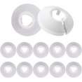 thumbnail image 1 of 12 Pcs Radiator Pipe Collars, Plastic Radiator Pipe Covers Pipe Collars Wall, 1 of 5