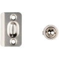 thumbnail image 3 of National Hardware  Satin Nickel  Steel  Drive-In Ball Catch  1 pk, 3 of 5