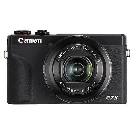 Canon PowerShot G7 X Mark III 20.2MP 4K Digital Camera 4.2x Optical Zoom Black - International version