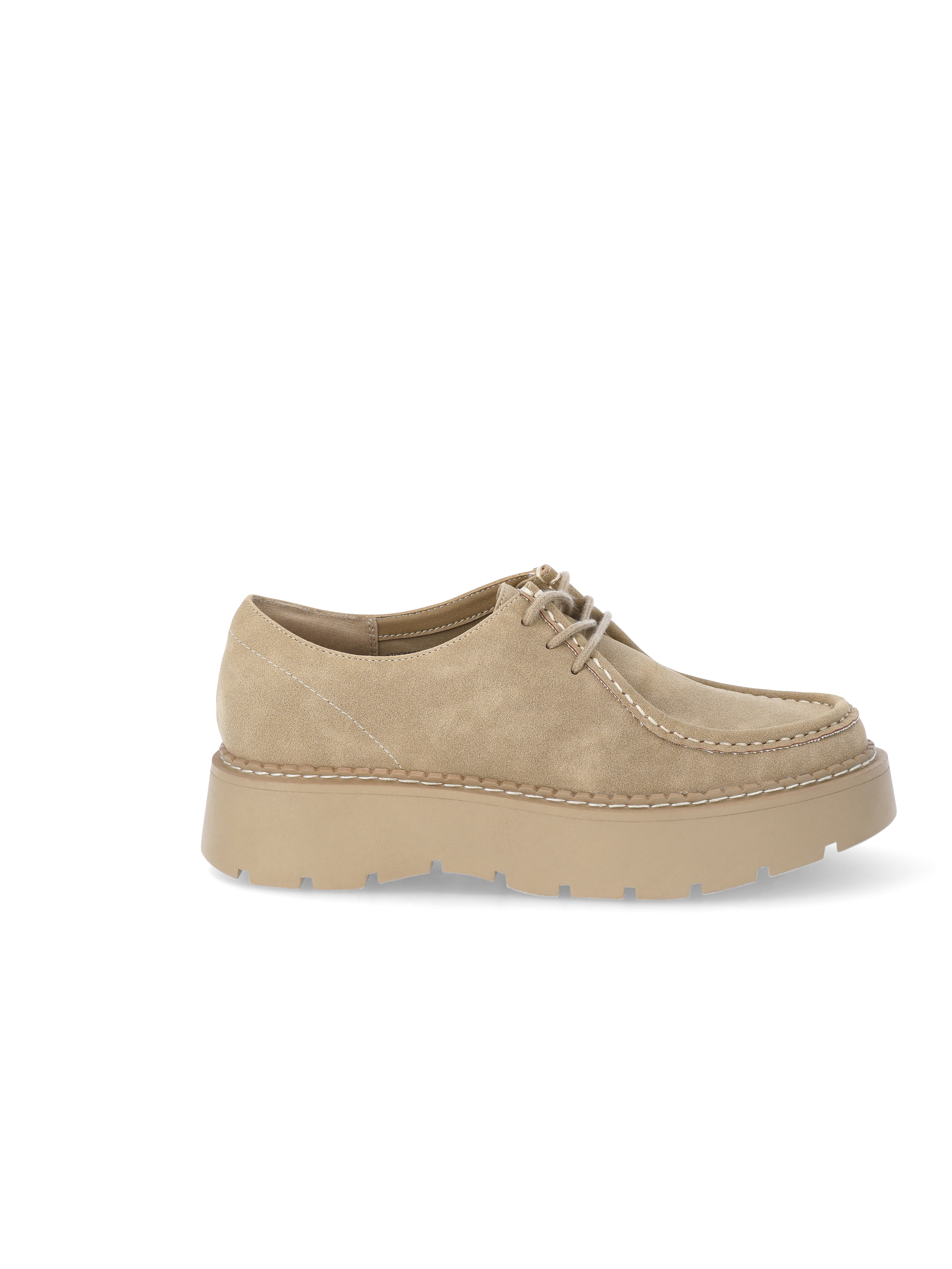 No Boundaries Women's Moc Toe Lace Up Shoes