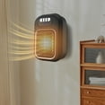 thumbnail image 6 of LmnLft Mini Wall-Mounted Space Heater for Office and Bedroom, Silent Electric Heater with Fast Heating, Portable Design, Overheat Protection, Energy-Efficient, and Safe Indoor Use for Home, 6 of 7