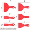 thumbnail image 3 of Bates- Putty Knife, 6 Pack, Plastic Paint Scraper, Plastic Scraper, Plastic Putty Knife, Putty Knife Set, Plastic Spreader, Spackle Tool, Plastic Putty Knife Scraper, Scraper Tool, Putty Scraper, 3 of 5