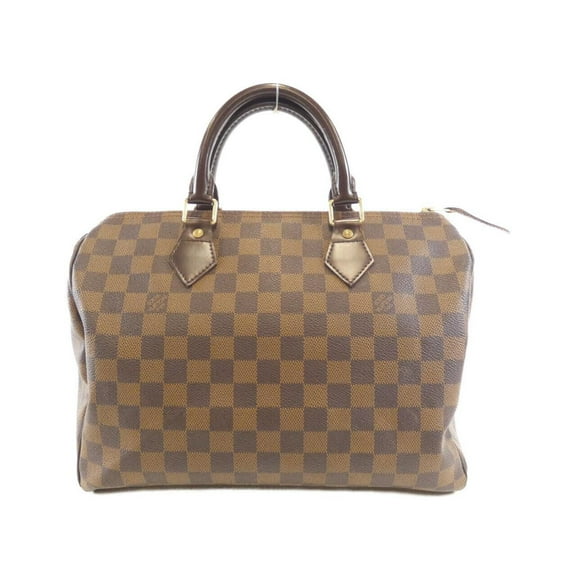 Pre-Owned Louis Vuitton Damier Speedy 30cm Boston Bag N41531 (Fair)
