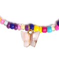 thumbnail image 4 of Femmes Pied Bracelet Coloré Papillon Perles Pendentif Cheville Bohème Cheville, 4 of 10