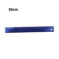 thumbnail image 2 of Multifunction Aluminum Alloy Protective Straight Ruler for Woodworking 200/300mm 0-300mm, 2 of 8