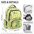 thumbnail image 7 of Yspwyqan School Backpack for Kids Boys, 17" Multi-Pocket Fits 15.6 Laptop, Music Frog Lightweight Bookbag with Front Pocket for Elementary Middle School Supplies, 7 of 7