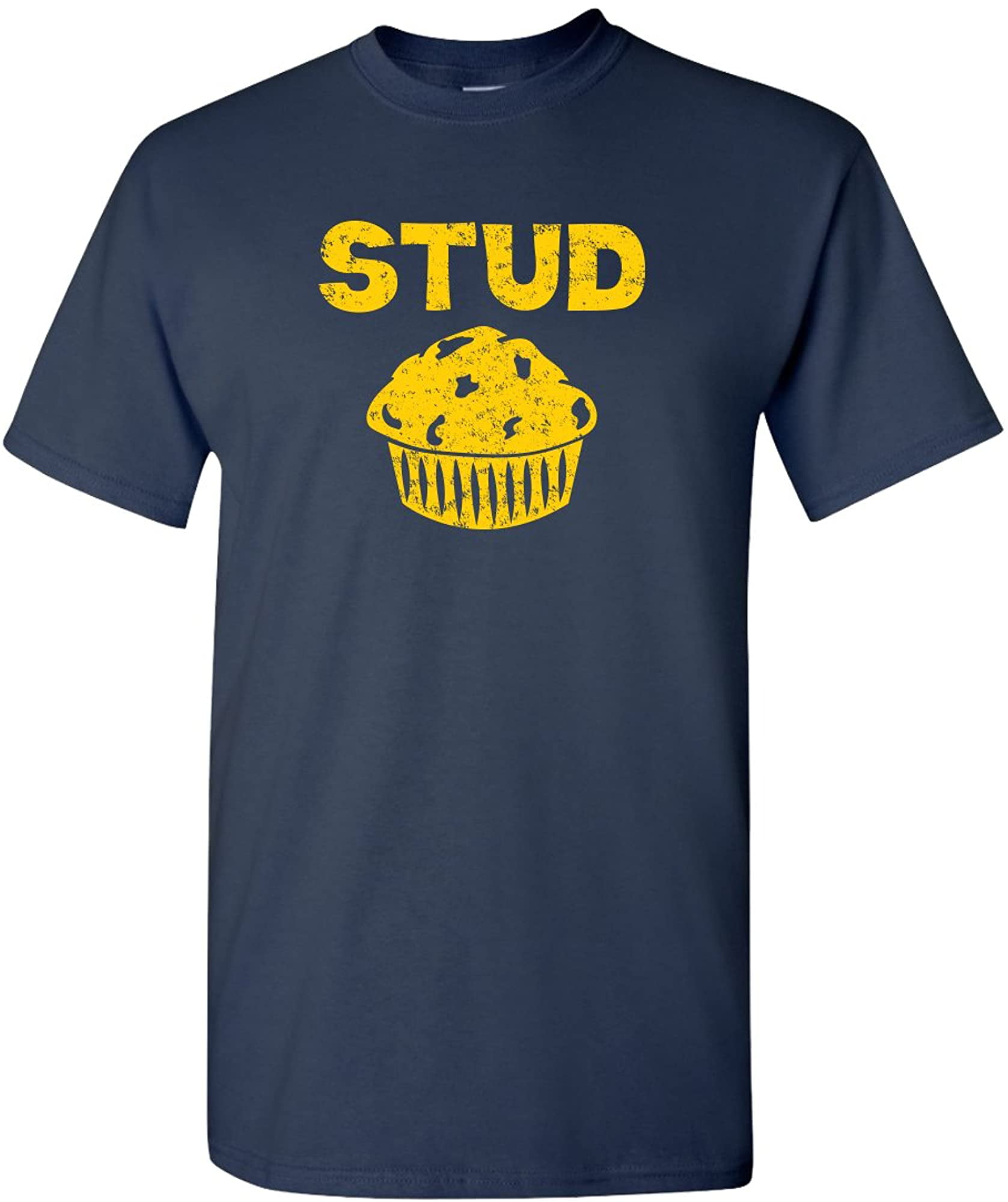 Thread Science Stud Muffin Funny Workout Exercise Fitness Humor Muscle Adult Men’s T-Shirt