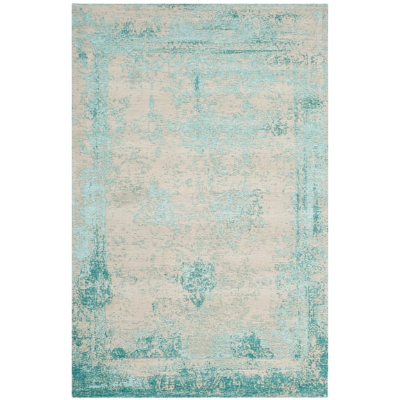 SAFAVIEH Classic Vintage Peter Oriental Area Rug, Turquoise, 4' x 6'