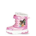 thumbnail image 3 of Disney Toddler Girls Princesses Snow Boots, Sizes 7-12, 3 of 8