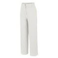 thumbnail image 5 of White Womens Pants Women's Solid Colored Cotton and Linen Button Down Wide Leg Long Pants with Loose Outer Pockets Casual Pants Women, 5 of 6