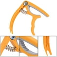 thumbnail image 3 of Guitar Capo, Ukulele Accessory, Practical Small Size High Strength For Bass Practice And Performance Guitar Ukulele Yellow, 3 of 8