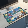 thumbnail image 4 of Winnie The Pooh Desk Pad Mouse Pad, Large Gaming Mouse Mat with Stitched Edges, Non-Slip Rubber Base Mous Mat for Office Computer Keyboard Laptop, 4 of 7