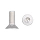 thumbnail image 1 of Tornillo Irfora DIN7991 304 Tornillos Allen Tornillos hexagonales de acero inoxidable Tornillo hexagonal M6 * 16 Irfora Tornillo, 1 of 7